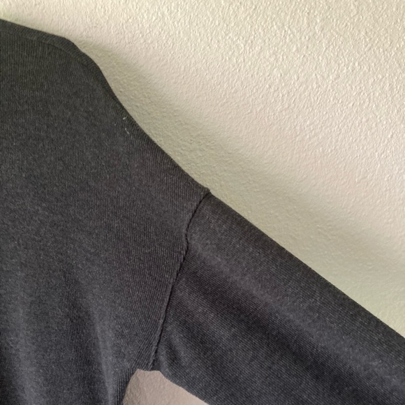 Wilfred Free Grey 68%Cotton 23%Modal Oversized Long Top size M - Picture 7 of 12